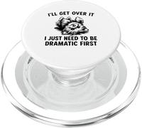Lo supererò, devo solo essere drammatico prima Yorkie PopSockets PopGrip per MagSafe