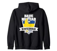 Lo Svedese è Qui Il Patrimonio dell'orgoglio Felpa con Cappuccio