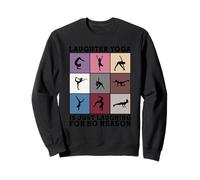 Lo yoga della risata è solo ridere senza motivo Felpa