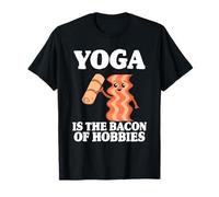 Lo Yoga è la Pancetta degli Hobby Yoga Divertente Maglietta