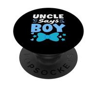 Lo zio dice che il sesso del ragazzo rivela il voto blu della squadra del partito PopSockets PopGrip Adesivo