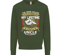 Lo Zio È Il Mio Preferito Divertente Maglione Per La Festa Del Papà Uomo