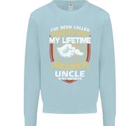 Lo Zio È Il Mio Preferito Divertente Maglione Per La Festa Del Papà Uomo