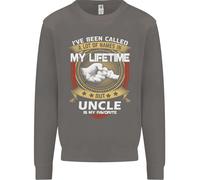 Lo Zio È Il Mio Preferito Divertente Maglione Per La Festa Del Papà Uomo