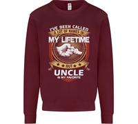 Lo Zio È Il Mio Preferito Divertente Maglione Per La Festa Del Papà Uomo