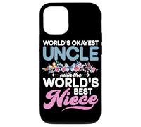 Lo zio più buono del mondo con la nipote migliore del mondo Custodia per iPhone 12/12 Pro