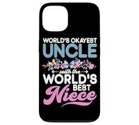 Lo zio più buono del mondo con la nipote migliore del mondo Custodia per iPhone 13