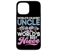 Lo zio più buono del mondo con la nipote migliore del mondo Custodia per iPhone 13 Pro Max