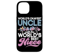 Lo zio più buono del mondo con la nipote migliore del mondo Custodia per iPhone 14
