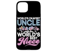 Lo zio più buono del mondo con la nipote migliore del mondo Custodia per iPhone 15 Plus