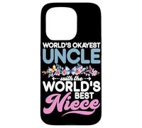 Lo zio più buono del mondo con la nipote migliore del mondo Custodia per iPhone 15 Pro