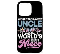 Lo zio più buono del mondo con la nipote migliore del mondo Custodia per iPhone 15 Pro Max