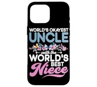 Lo zio più buono del mondo con la nipote migliore del mondo Custodia per iPhone 16 Pro Max