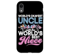 Lo zio più buono del mondo con la nipote migliore del mondo Custodia per iPhone XR