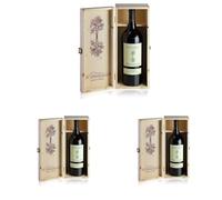 Lo Zoccolaio Langhe Rosso DOC Baccanera - Magnum - Cassa Legno - Vino Rosso - 1500ml (Confezione da 3)