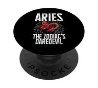 Lo zodiaco temerario Ariete PopSockets PopGrip Adesivo