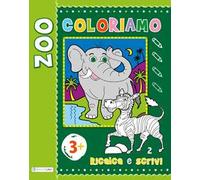 Lo zoo. Ripassa, scrivi, colora. Maxi color. Ediz. illustrata