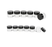 LOABXYUZ 12 Pezzi 5 g Barattolo Vuoto cosmetico ombretto Trucco Crema Viso balsamo for Labbra Contenitore for la Vita Quotidiana delle Donne