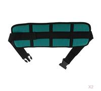 LOABXYUZ 2 Pezzi di Cintura di Sicurezza for Sedia a rotelle for pazienti