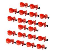 LOABXYUZ 20 Pezzi di Bicchieri for Bere Acqua for pollame, Pollo e quaglia, abbeveratoio Automatico in plastica