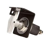 LOABXYUZ Interruttore di scollegamento della Batteria con Maniglia Fissa, isolatore Resistente all'Acqua con Piastra di Blocco for Barche