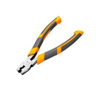 LOABXYUZ Pinza for tronchesi con scanalatura a V, Pinza for orlatura, Attrezzatura Industriale in Acciaio, utensile Manuale, Pinza piegatrice Pieghevole a 90 Gradi Resistente all'Usura, Senza tombino