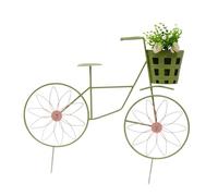 LOABXYUZ Portavasi for Biciclette in Metallo, portafiori a Forma di Bicicletta, Robusto portabici da Giardino, Artigianato in Ferro for Interni ed Esterni