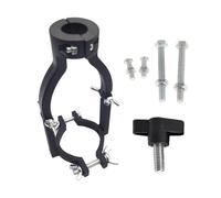 LOABXYUZ Staffa Adattatore for Punta da Trapano a Foro Quadrato, Durevole, Professionale for Lavorazione del Legno, for Trapano da banco o Trapano a Mano, Nero con 5 Pezzi