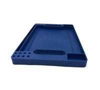 LOABXYUZ Vassoio flessibile per utensili, tappetino in gomma, vassoio in silicone per appendere i fori, accessori per scatole, organizer per hobby, officina, auto e casa