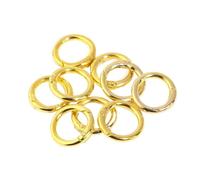 Loacea Anello a molla O-ring OD 18/20/23,6 mm, anello a sgancio rapido in lega di zinco, fibbia portachiavi for borse e cinture, 10 pezzi(Light Grey,11x18x3.5mm)