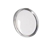 Loacea Guarda Cristallo 1 pezz0 di vetro for orologio con coperchio in plastica e anello in argento, for ad alta trasparenza, diametro da 29,9 mm a 31(30.3mm)