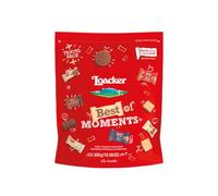 Loacker, Best of Moments, Snack per Calendario dell'Avvento, 33 Delizie Assortite in Formato Mini di Wafer e Cioccolato in 12 Gusti Diversi, Merenda e Snack, Travel Pack da 300g