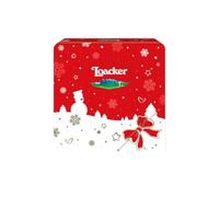 Loacker, Best of Moments Winter, Edizione 2025, Mix di Bontà a Base di Wafer al Cioccolato in Formato Mini, Idea Regalo per Natale, Party Box in Latta, Confezione Regalo con 34 Monoporzioni da 307,5g