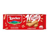 Loacker, Classic Napolitaner, Fragranti Wafer con 3 Strati di Cialde Farcite con Crema alle Nocciole 100% Italiane, Ideali per Merenda e Snack, 1 Confezione da 1400g