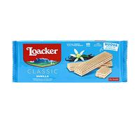 Loacker, Classic Vanille, Wafer Classico con 3 Strati di Cialde Farcite con Crema alla Vaniglia, 100% Vaniglia Bourbon, Merenda e Snack, 1 Confezione da 1400g