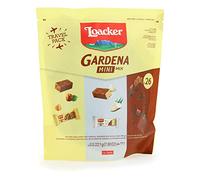 Loacker, Gardena Fingers Mix, 5 Strati di Cialde di Wafer Farcite con 3 varianti di Crema alla Nocciola, Cocco e Cioccolato, Ricoperti di Cioccolato al Latte, 26 monoporzioni