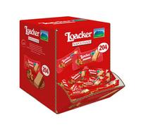 LOACKER - LONAP - Wafer Minis Napolitaner - confezione monoporzione da 3,2gr - Loacker - dispenser self service da 204 pezzi - 90956 - Conf. da 1 Pz.
