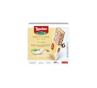 Loacker, Patisserie Snack Coconut, Pasticcini Wafer con Crema Arricchita di Fiocchi di Cocco, Ricoperti di Cioccolato al Latte, Merenda e Snack, Confezione da 6 Pezzi