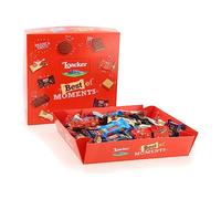Loacker The Best of 600g L, Edizione 2025, Confezione Regalo 100% Nocciole Italiane in un Mix di Bontà a Base di Cioccolato al Latte, Fondente e Bianco, Party Box per Merenda, Snack e feste, 65 pezzi