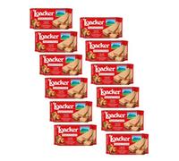 Loacker | Wafer con Crema Nocciola | Loacker Classic Napolitaner - 12 Pezzi | Snack alla Nocciola