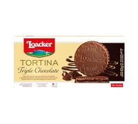 Loacker Wafer Tortina Triple Dark 3 Pz, 63g