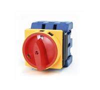 Load circuit breaker switch AC Ui 660V Ith 100A ON/OFF 3 Poles 3 Phases 3NO 2 Position Rotary Cam Changeover Switch