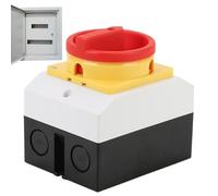 Load Insulation Breaker, Dust Main Control, Rotary Changeover Isolator, 20A 380V, Waterproof ABS Material, Great for Car, Ideal for Electrical Protection and Safety
