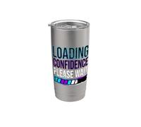 Loading Confidence Please Wait Vale la pena crederci Bicchiere termico in acciaio inox doppia parete