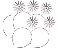 Loading Creative Headband/Hairpin, 2025 New Creative Black Load Symbol Hair Band, Quirky Brain Loading Design, Eye-Catching Headwear for Parties, Gifts, Or Everyday Style (5 pcs)