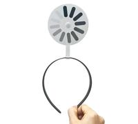 Loading Creative Headband/Hairpin, Creative & Fun Hair Hoop with Loading Symbol Charm - Women's Fashion Accessory for Festivals, Clubs, Birthdays, and Everyday Fun (Hairpin)