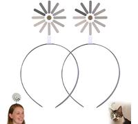 Loading Creative Headband/Hairpin, Fun & Creative 'loading' Hairpins for Women and Men, Rotation Funny Hair Clip Hair Accessory, for Parties, Everyday Style (A*2)