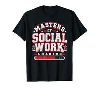 Loading Social Worker Community Masters of Social Work Maglietta con Stampa Grafica Economica