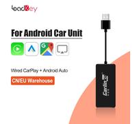 LoadKey & Carlinkit Android Auto per CarPlay Dongle USB cablato Plug And Play per rimontare il lettore di navigazione Android Smart Link