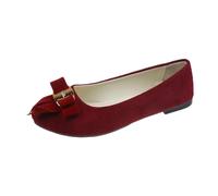 Loafer Shoes - Sandali piatti da passeggio, alla moda, per il tempo libero, per tutte le stagioni, in tinta unita, antiscivolo, con cuciture quadrate, punta tonda, traspiranti, con tacco morbido